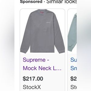Supreme long sleeve shirt